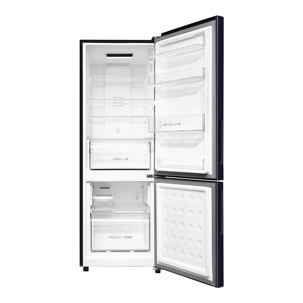 Haier 237L 2 Star Frost Free Double Door Bottom Mounted Refrigerator - HRB-2872BSI-P